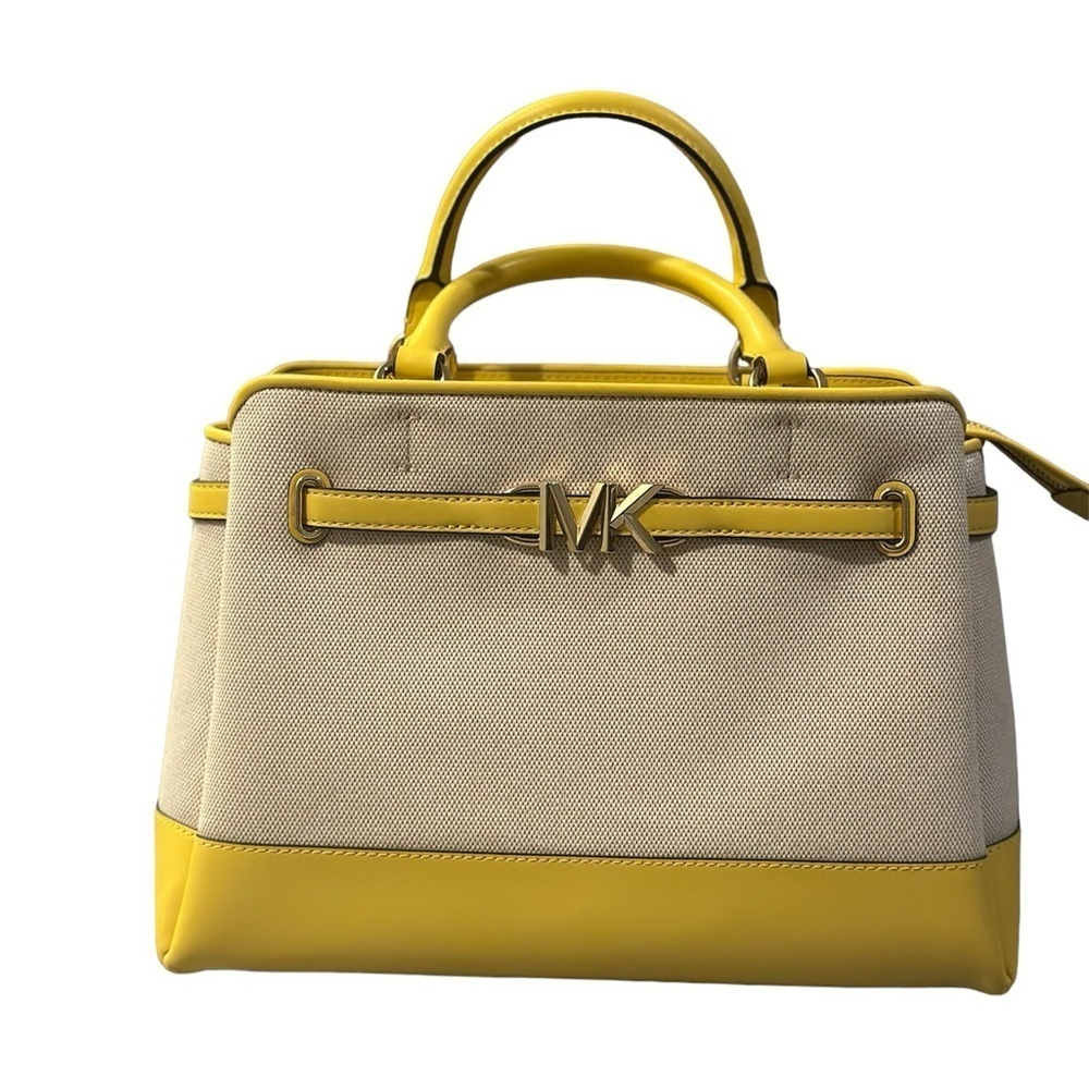 Michael Kors Reed Golden Yellow Satchel